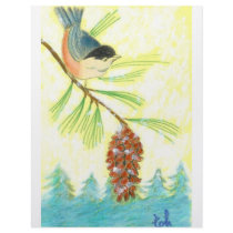 birdie on a branch letterhead