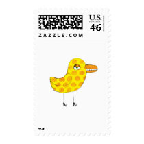 Birdie postage by lukaluka Birdie postage
