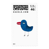 Birdie postage by lukaluka Birdie postage