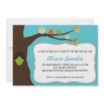 Birdies Birthday Party Invite