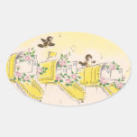 Birdies Oval Stickers