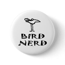 Birding, Birdwatching, Ornithology Button