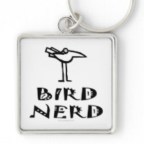 Birding, Birdwatching, Ornithology Key Chain