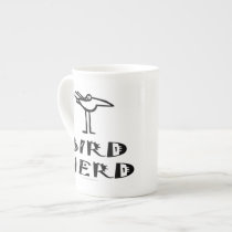 Birding, Birdwatching, Ornithology Bone China Mug