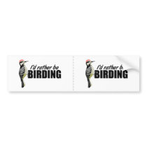 Birding Bumper Sticker