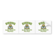 Birding Bumper Sticker