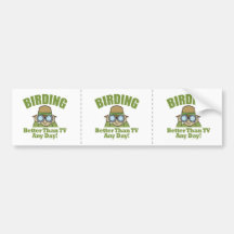 Birding Bumper Sticker