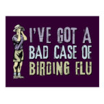 Birding Flu Postcard