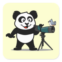 Birding Panda stickers