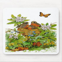 birdnest mouse pad