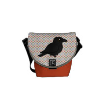 Birdorable American Crow Courier Bag