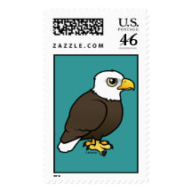 Birdorable Bald Eagle Stamps