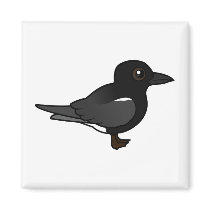 Birdorable Black Tern Refrigerator Magnet