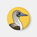 Birdorable Blue-footed Booby Round Magnet