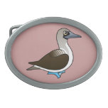 Birdorable Blue-footed Booby Belt Buckle