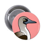 Birdorable Blue-footed Booby Round Button
