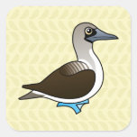 Birdorable Blue-footed Booby Square Sticker