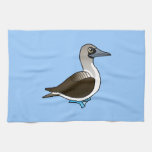 Birdorable Blue-footed Booby Kitchen Towel