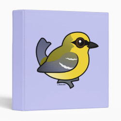 Blue-winged Warbler Avery Signature Binder 8.5x11