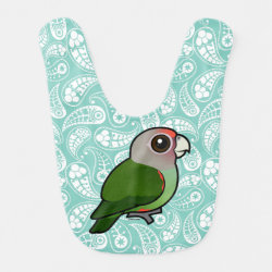 Brown-necked Parrot Baby Bib
