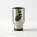 Birdorable Brown Pelican Travel / Commuter Mug