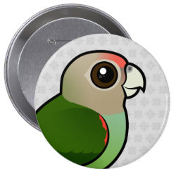 Cape Parrot Round Button