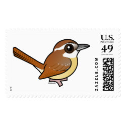 Carolina Wren Large Stamp 2.5