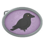 Birdorable Carrion Crow Belt Buckle