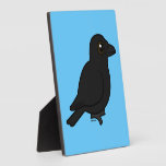 Birdorable Carrion Crow Photo Plaque