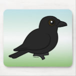 Birdorable Carrion Crow Mousepad