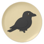 Birdorable Carrion Crow Plate