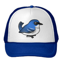 Birdorable Cerulean Warbler Mesh Hat