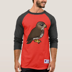Common Buzzard Men's Champion Raglan 3/4 Sleeve Shirt