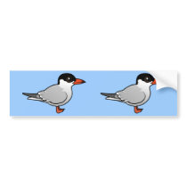 Birdorable Common Tern Bumper Stickers