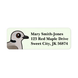 Eurasian Collared Dove Return Label