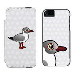 Gray-hooded Gull Incipio Watson™ iPhone 5/5s Wallet Case