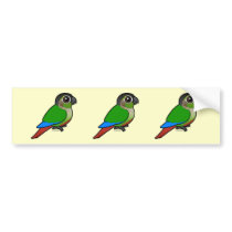Birdorable Green-cheeked Conure Bumper Stickers