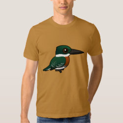 Green Kingfisher Men's Basic American Apparel T-Shirt
