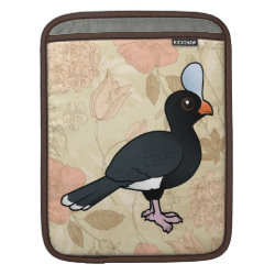 Helmeted Curassow iPad Sleeve