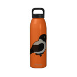 Birdorable Hooded Crow Water Bottle