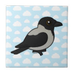 Birdorable Hooded Crow Tile