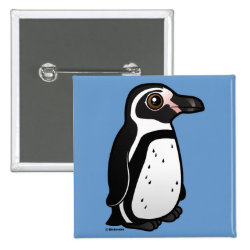 Humboldt Penguin Square Button