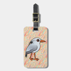 Kagu Small Luggage Tag with leather strap