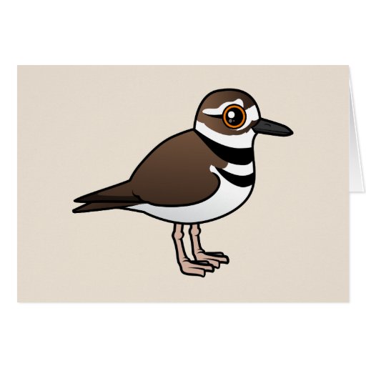 Birdorable Killdeer Cards