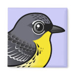 Birdorable Kirtland's Warbler Square Magnet