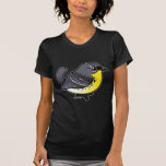 Birdorable Kirtland's Warbler Women\'s American Apparel Fine Jersey Short Sleeve T-Shirt