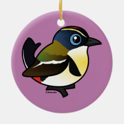 Many-colored Rush Tyrant Circle Ornament