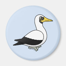 Birdorable Masked Booby Fridge Magnet