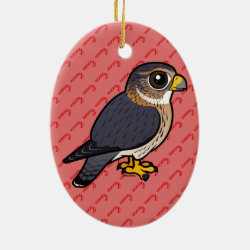 Merlin Oval Ornament