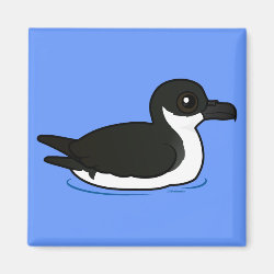 Newell's Shearwater (swim) Square Magnet